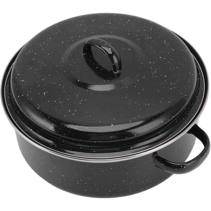 Plat À Rôtir Profond En Acier Inoxydable Avec Poignées