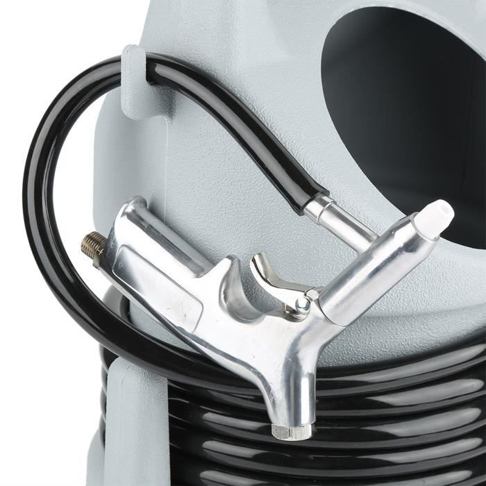 Pistolet De Sablage Pneumatique Portable BRRNOO - 150 Bar, Avec Réservoir, Buse Réglable | Pour Nettoyage Métal, Rouille, Peinture