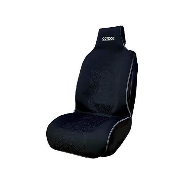 Housse De Volant Sparco Origin - Noir/Gris - Logo TPU - Universelle Pour Volants 37-39 Cm - Antidérapante Et Protection - 9