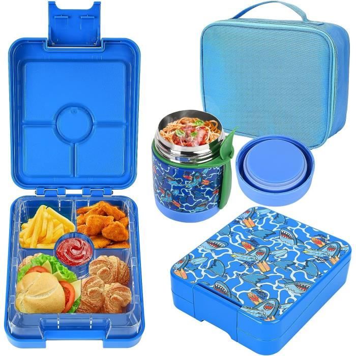 LOGEEYAR Lunch Box Set avec 300ml Boite Isotherme Repas Chaud, Isotherme  Repas, Lunch Bag Anti-fuite Bento Lunch Box enfants pou203 - Cdiscount  Maison
