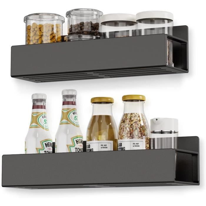 Accessoire Rangement Magnétique Crochets KedioPio Etagere Magnetique Frigo Blanche, Lot De 2 Etagere Aimantée étagère Frigo Support 5kg Accessoire Rangement Magnétique Crochets KedioPio Etagere Magnetique Frigo Blanche, Lot De 2 Etagere Aimantée étagère Frigo Support 5kg