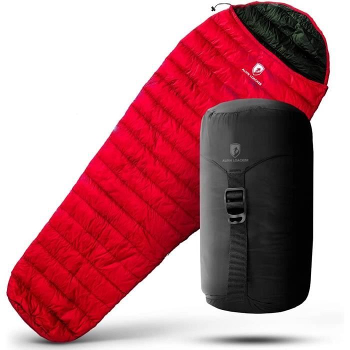 Sac de couchage +3°C avec ouverture centrale Aura AR 300/800