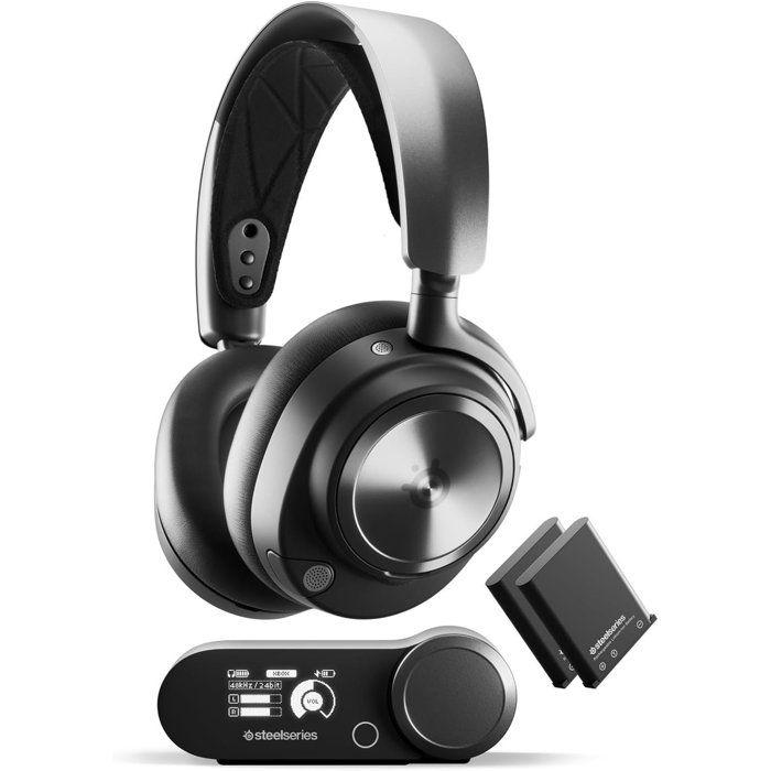 Casque-micro Audio gaming sans fil - STEELSERIES - Arctis Nova Pro X - Réduction active de bruit - Pour Xbox - Noir