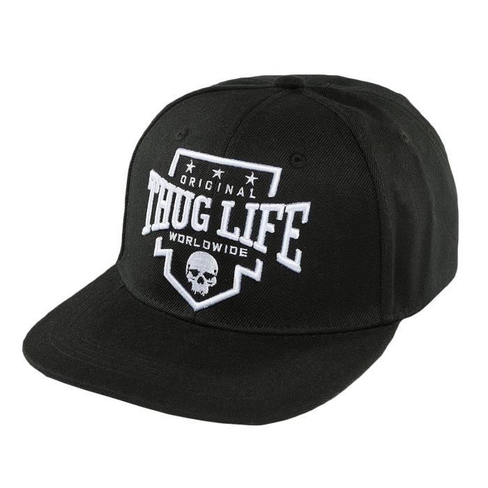 Thug Life Homme Casquettes Casquette Snapback Strapback Puma Noir Reglable Cdiscount Pret A Porter