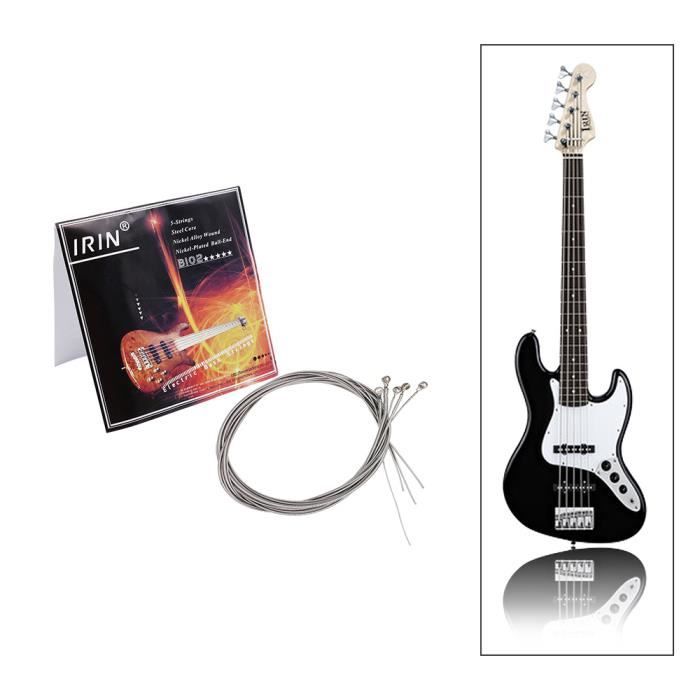 Cleartone Cordes pour guitare basse /électrique en acier nickel/é 45-130 5-String