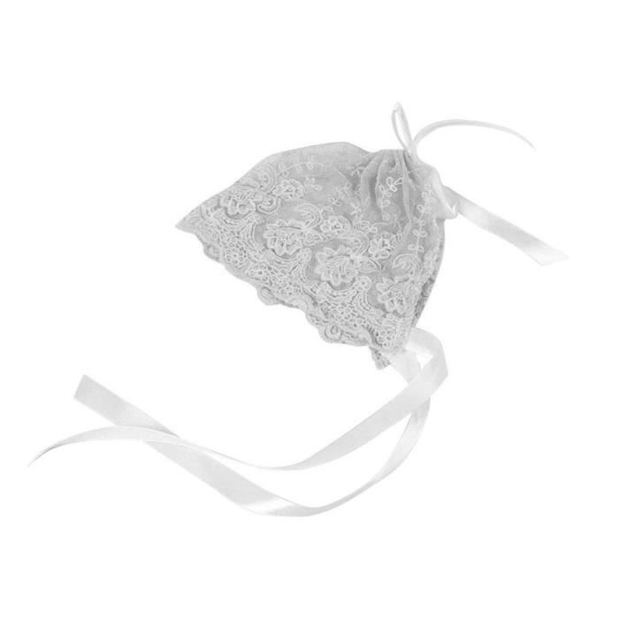 Chapeau Tricorne Pirate Du XVIIIe Siècle - Avec Dentelle Et Voile, Réglable Pour Costumes Et Halloween