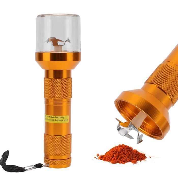 Horloge Grinder Hachoir à Tabac Et Herbes OUTLETISSIMO - Métal, Diamètre 42 Mm, Fonctionnel | Moulin Intégré, Montre Et Hachoir 2 En 1