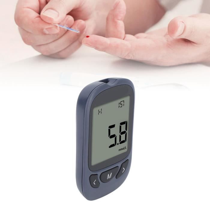 Comparer les prix de Kit Moniteur de Glycémie - Vvikizy - Abs - 1.1-33.3mmol/L