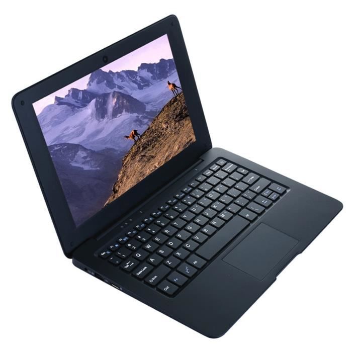Pc Portable Pas Cher Android 7.1 HDMI 10.1 Ordi Netbook 2 Go+16 Go WiFi Noir YONIS