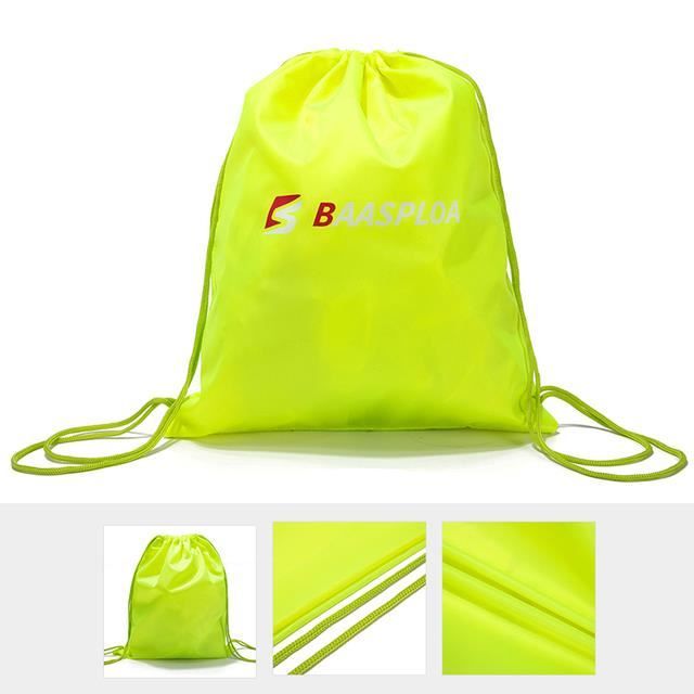 Sac De Sport SAWANS Avec Cordon - Poche Étanche - Sac à Dos Serrage Pour Randonnée, École, Voyage