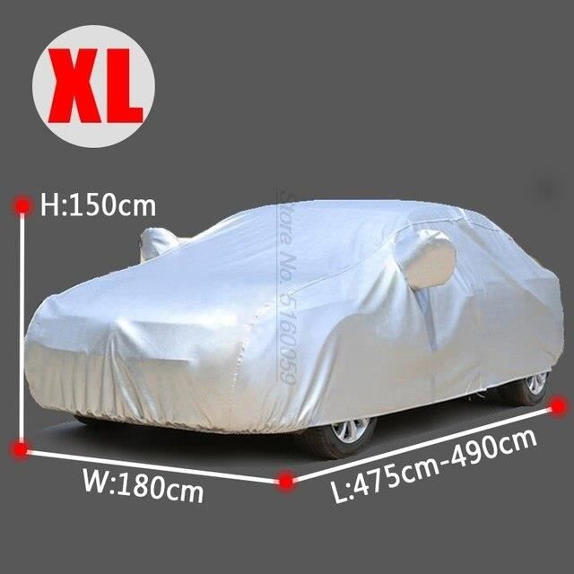 BACHE VEHICULE XL Housse de voiture imperm able pour tente