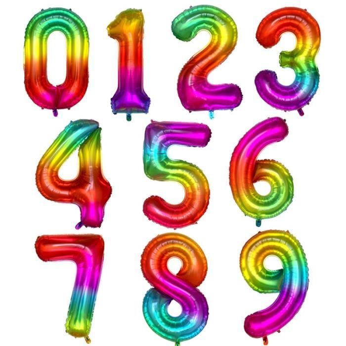 Rainbow RONDE TISSUS confettis pour anniversaire Mariage Clair Ballons baloons remplie