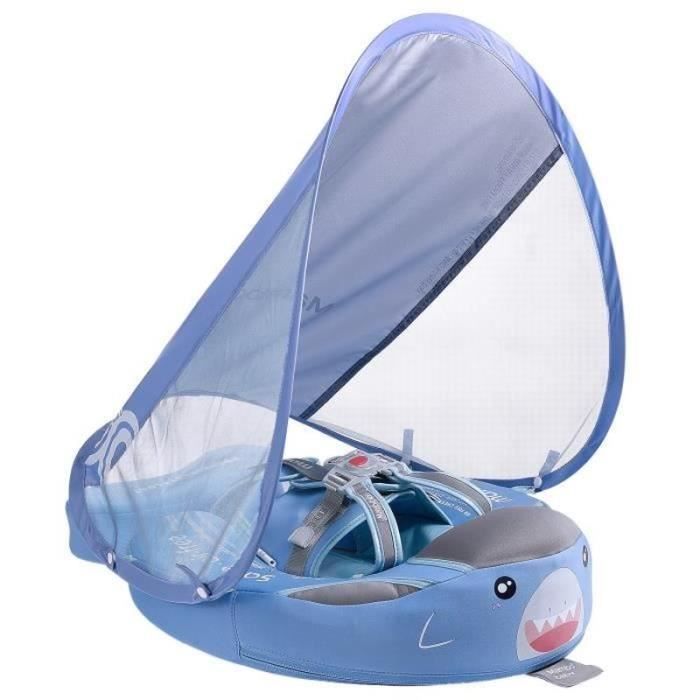 Mambobaby BéBé SièGe Piscine Baby Swimming Float Auvent NonGonflable