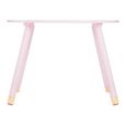 Table douceur rose pour enfant en bois Ø60cm - ATMOSPHERA - Table - Enfant - Mixte-1