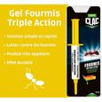 CLAC Gel Fourmis Triple Action, Produit pour Lutter Contre Les Fourmis – Insecticide Anti-Fourmis, piege Puissant intérieur-1