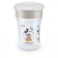 Tasses d'apprentissage NUK - Lot de 2 - Magic Cup 360 Mickey - 230ml - 8M+-1