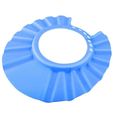 Zodaca® Visière Bonnet Casquette de Douche Bain ajustable Bleu pour Bébé Enfant Protection Protéger les Yeux lors d'un shampoing-1