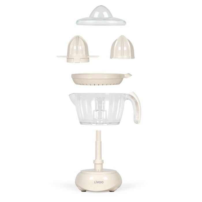 Girmi SR05 - Presse-Agrumes Électrique 25 W | 500 Ml, Double Cône, Rotation Bidirectionnelle, Entièrement Démontrable - Blanc/Rouge Girmi SR05 - Presse-Agrumes Électrique 25 W | 500 Ml, Double Cône, Rotation Bidirectionnelle, Entièrement Démontrable - Blanc/Rouge