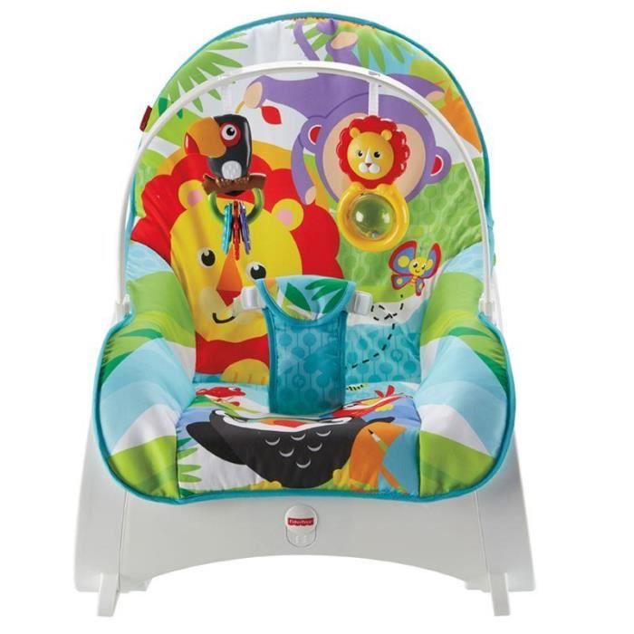 Fisher Price Enfant Balancelle pour b b Rocker Bleu Cdiscount