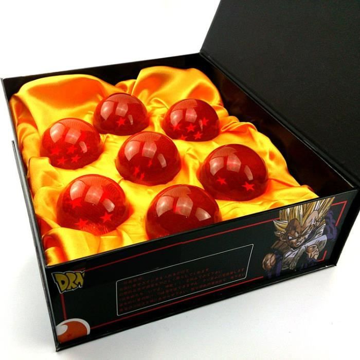 TD® Kit de Jeux 7 boules de cristal Dragon Ball pour Enfant/ 7