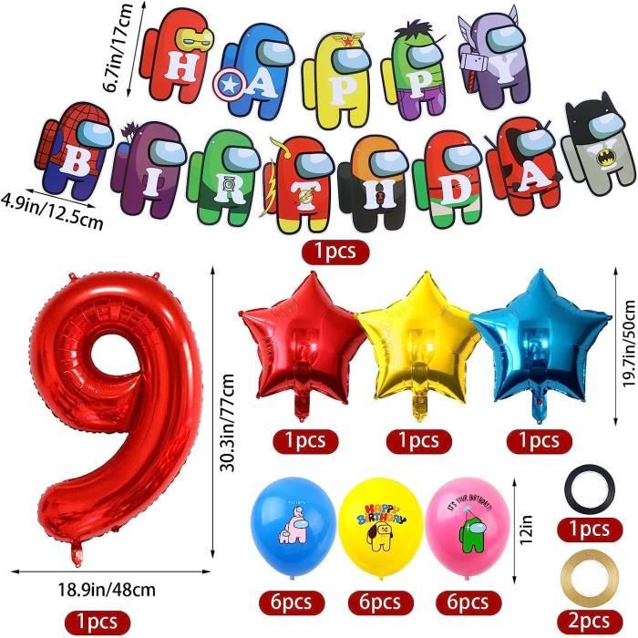 Decoration Anniversaire Bleu Marine Et Or - Achat / Vente Pas Cher