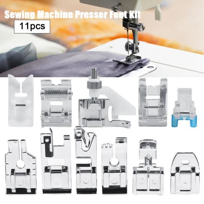 Pied-de-biche Machine à Coudre 7mm - Compatible Brother, Singer, Babylock