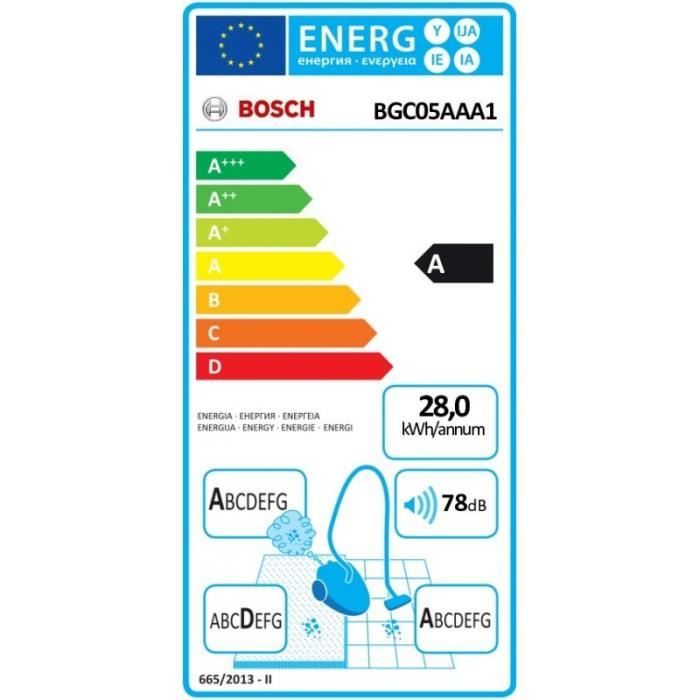 Aspirateur sans sac BOSCH GS05 Cleann n BGC05AAA1 Entretien
