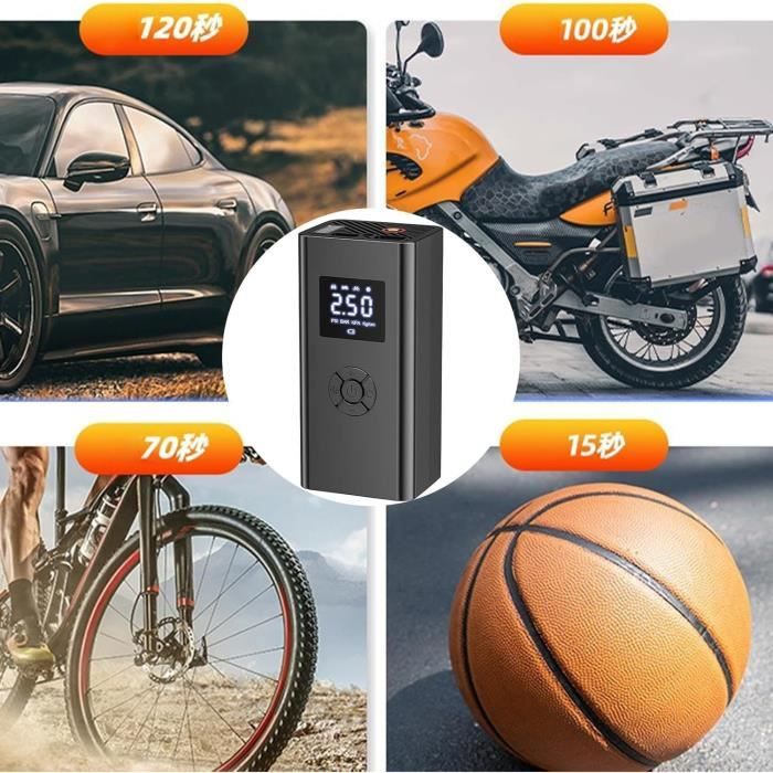 Pompe à Air Intelligente 0-99 PSI – Numérique, Pour Voiture, Paddle Ou Pneus