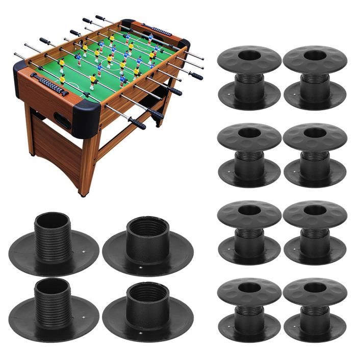 RiToEasysports – 10 Paires De Bagues De Baby-foot – Roulements Pour Tiges – Accessoires De Jeu – Plastique
