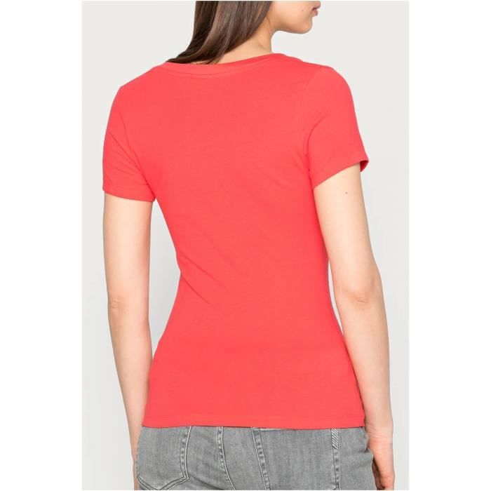 Tee shirt calvin outlet klein femme rouge