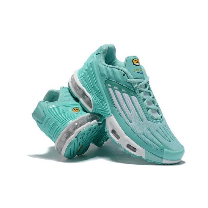 Baskets NIKEEEs Air tn Plus 3 III Femme 114483 619 Turquoise
