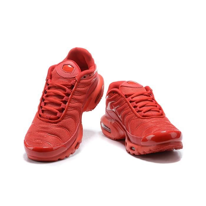 Baskets Nike Air Max Plus TN Chaussures Homme femme Rouge Rouge Cdiscount Chaussures