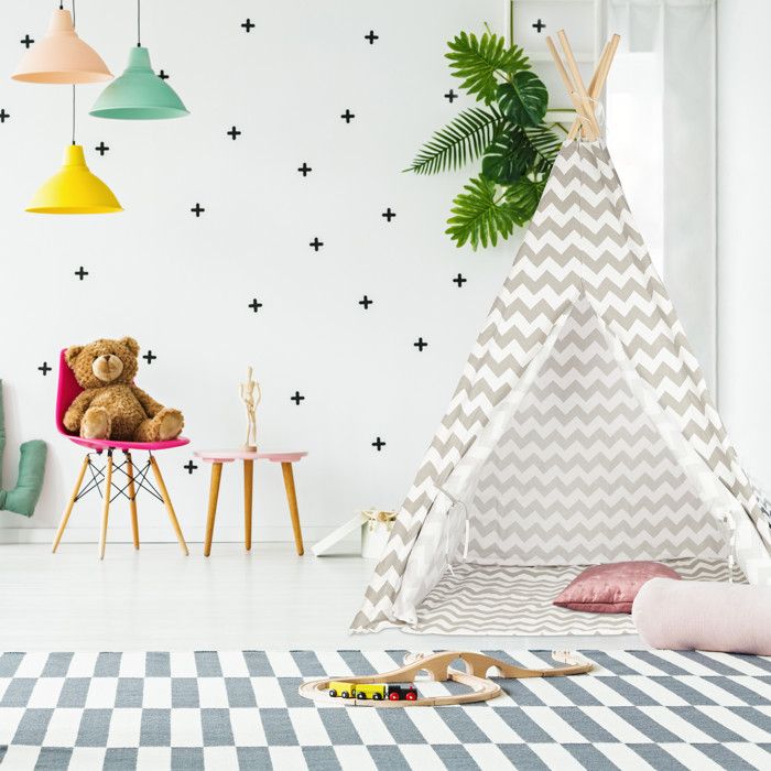 Tente de jeu - Tente de jeu pour Enfants Tente Yakari Tipi Tente indienne Tente de jeu