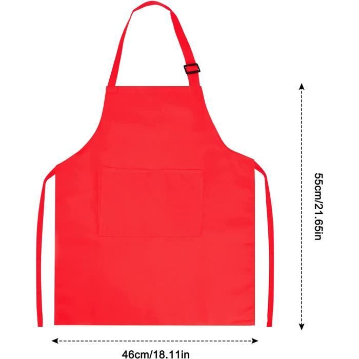 Tablier de Peinture Imperméable pour Enfants, Personnalisable pour la Maternelle, Imprimé en Studio, Réversible, Tablier pour Garçons et Filles