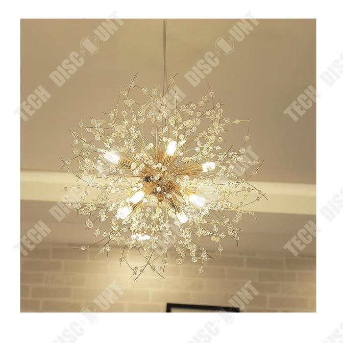 TD® Lustre moderne suspendu lampe décorative pissenlit plafonnier
