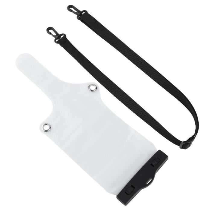 Housse Transparente étanche Pour Talkie-walkie – Clip, Sangle, Protection Tout-terrain