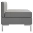 🌽4042Canape d'angle droit 65 x 65 x 65 cm- Canapé central sectionnel canapé de relaxation- Contemporain Sofa Confortable -avec cous-3