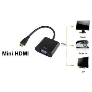 Adaptateur HDMI, VGA, Jack SpeaKa Professional [1x HDMI mâle => 1x VGA  femelle, Jack femelle 3.5 mm] 0.06 m noir - Cdiscount Informatique