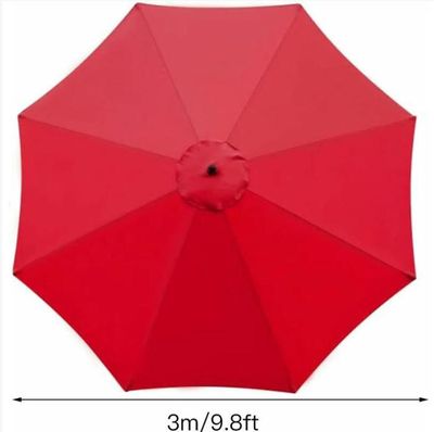Housse De Rechange Pour Parasol De Marché 3m8 SANGOGO - Toile Imperméable Avec Pare-Soleil
