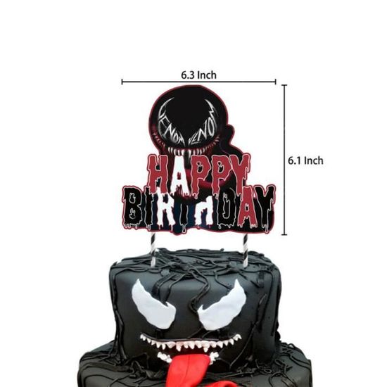 Anniversaire Decor Venom Carnage Spiderman Ballon Banniere Gateau Fete D Anniversaire Decoration Cdiscount Maison Anniversaire Decor Venom Carnage Spiderman Ballon Banniere Gateau Fete D Anniversaire Decoration Cdiscount Maison