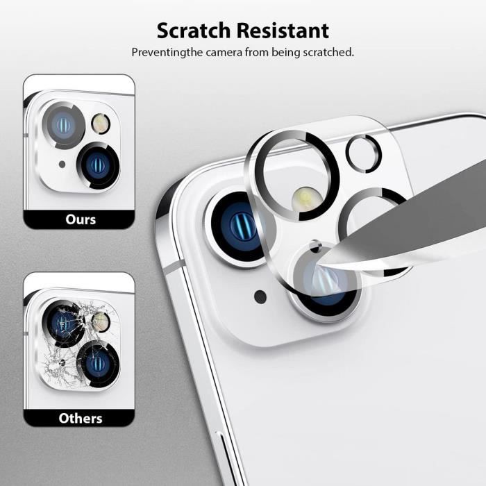 Verre Trempé De Protection Pour Caméra IPhone 14 13 12 11 Pro Max - Transparent Et Résistant