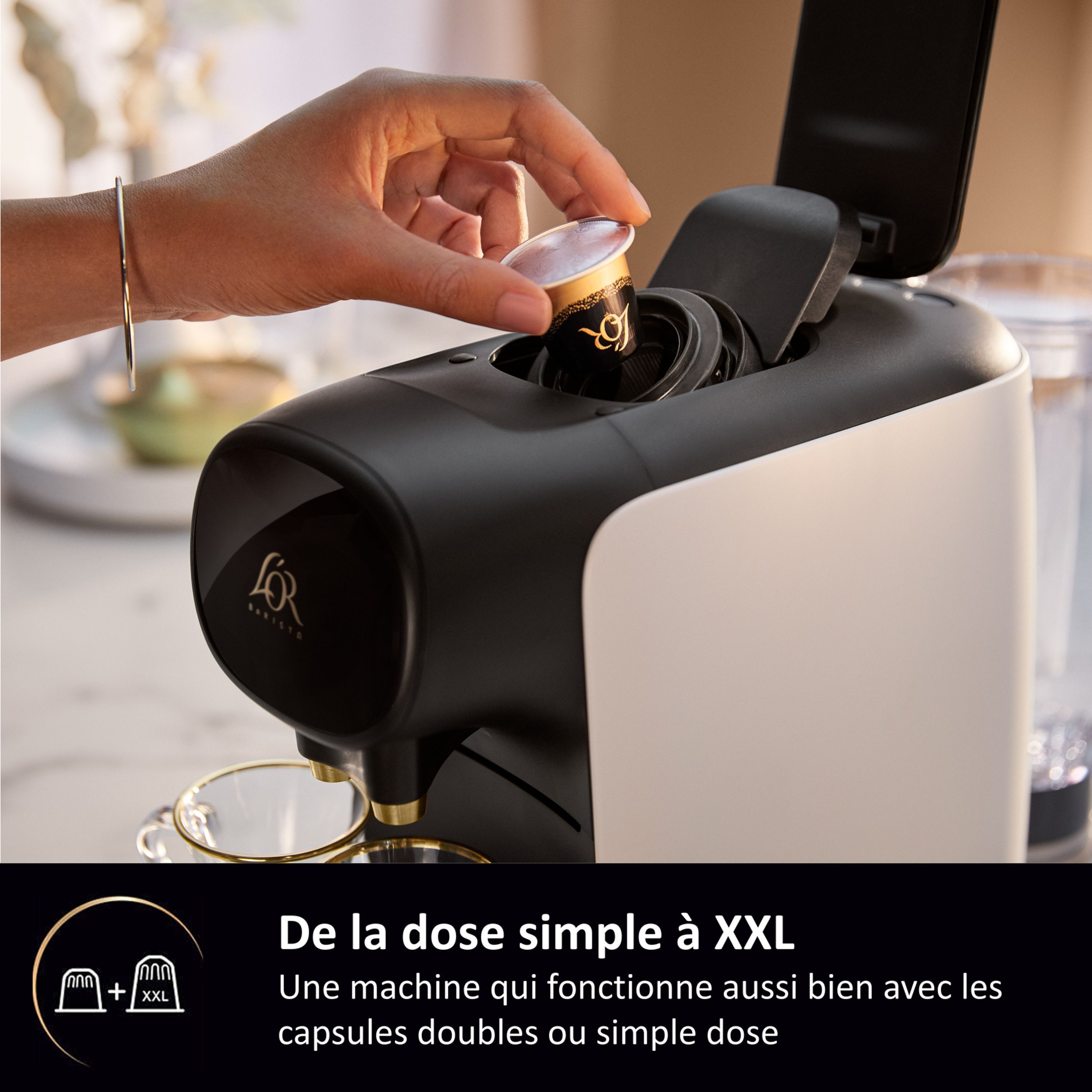 Cafeti re Capsules PHILIPS L OR BARISTA LM9012 00 Sublime 