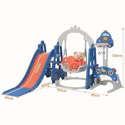 Toboggan Pour Enfant 8 En 1, Ensemble Toboggan Avec Espace De Cache Cache Echelle Descalade Panier De Basket Telescope Et Tunnel De Jeu Pour Enfants Aire De Jeux Bleu 88799104 Toboggan Pour Enfant 8 En 1, Ensemble Toboggan Avec Espace De Cache Cache Echelle Descalade Panier De Basket Telescope Et Tunnel De Jeu Pour Enfants Aire De Jeux Bleu 88799104