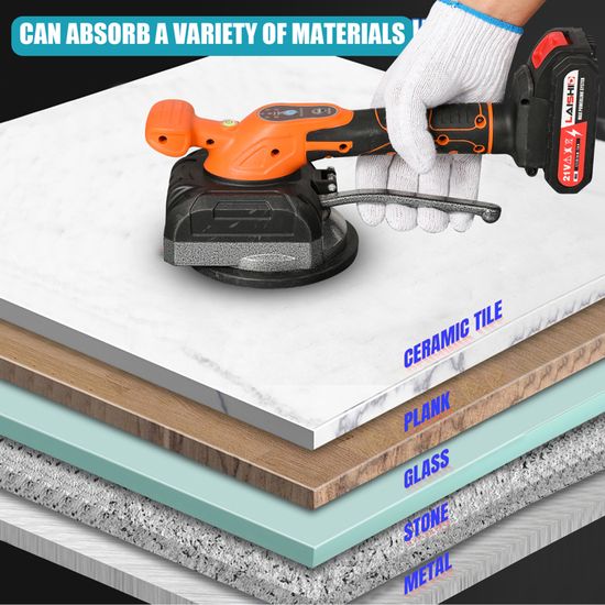 Système De Nivellement Pour Carrelage Mural - Outil Avec Ventouse, Pour Alignement Parfait Des Angles Et Joints