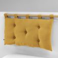 Tête de lit - Gaze de coton - Jaune - 50 x 80 cm-0