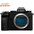 Appareil photo Reflex Lumix S5 Nu Noir - Panasonic - 4K (UltraHD) - 51 200 ISO - CMOS-0