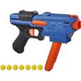 Pistolet à billes en mousse Nerf Rival Finisher XX-700 - Marque NERF - Chargeur à remplissage rapide - Bleu-0