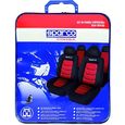 Sparco SP 90073 - AUTO/MOTO - HOUSSE SIEGE -   Housse de Sièges aussi pour Side-Airbags, Noir/Rouge, 11 Pièces-0
