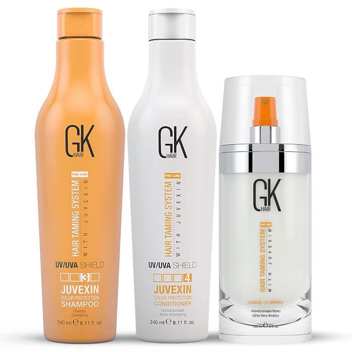 Global Keratin GK HAIR Shield Shampoo and Conditioner Duo (240ml/ 8.11