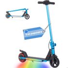 Vankel Trottinette Électrique Enfant 6-14 Ans – Pliable – Vitesse 12km/h – Autonomie 5-8km – Moteur 150W – LED Display – Bleu